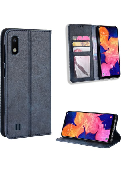 Samsung Galaxy A10 Cüzdan Deri Flip Telefon Kılıfı (Yurt Dışından)