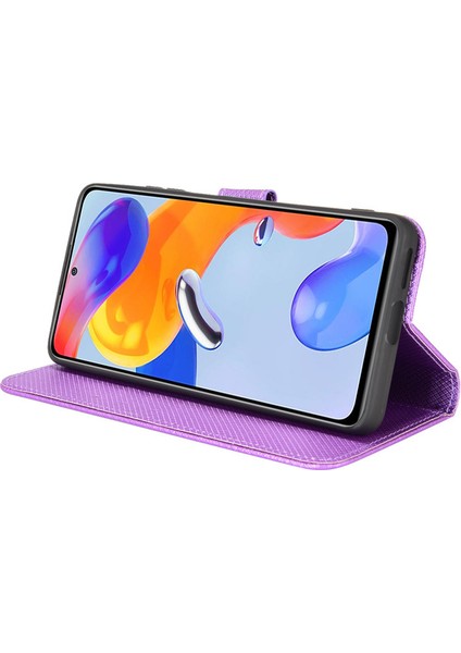 Xiaomi Redmi Note 11 4g Kart Yuvalı Deri Cüzdan Telefon Kılıfı (Yurt Dışından)
