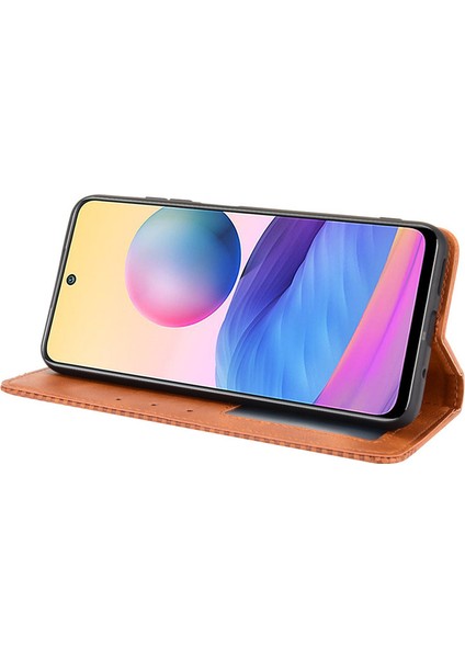 Xiaomi Redmi Note 10 5g Kart Yuvalı Deri Cüzdan Telefon Kılıfı (Yurt Dışından)