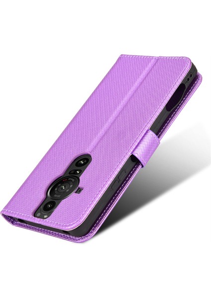 Sony Xperia Pro-I Kart Yuvalı Deri Cüzdan Telefon Kılıfı (Yurt Dışından) modelleri