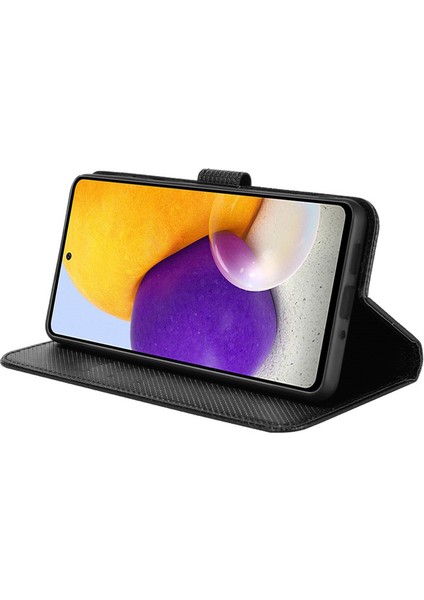 Samsung Galaxy A73 Kart Yuvalı Deri Cüzdan Telefon Kılıfı (Yurt Dışından)