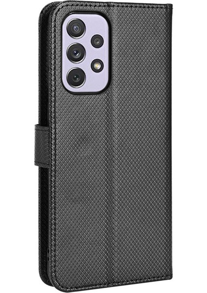 Samsung Galaxy A73 Kart Yuvalı Deri Cüzdan Telefon Kılıfı (Yurt Dışından)