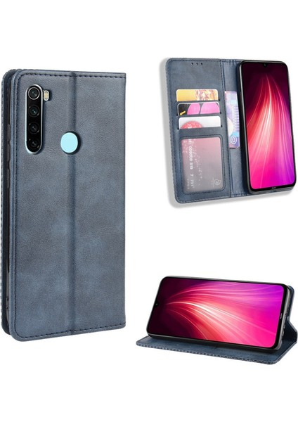 Xiaomi Redmi Note 8t Cüzdan Deri Flip Telefon Kılıfı (Yurt Dışından)