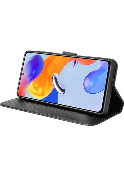 Xiaomi Redmi Note 11 4g Kart Yuvalı Deri Cüzdan Telefon Kılıfı (Yurt Dışından)