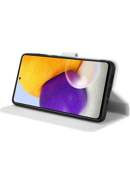 Samsung Galaxy A73 Kart Yuvalı Deri Cüzdan Telefon Kılıfı (Yurt Dışından)