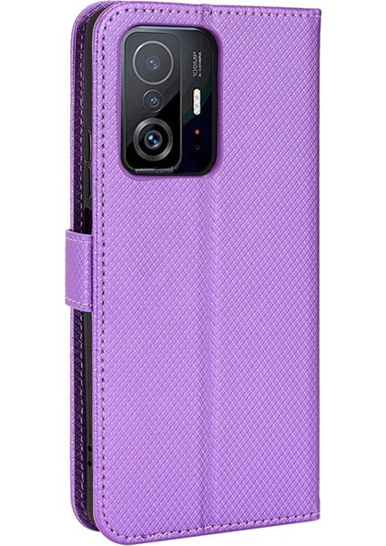 Xiaomi Mi 11T Pro Kart Yuvalı Deri Cüzdan Telefon Kılıfı (Yurt Dışından) fırsatları