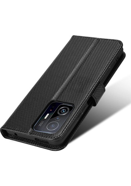 Xiaomi Mi 11T Kart Yuvalı Deri Cüzdan Telefon Kılıfı (Yurt Dışından)