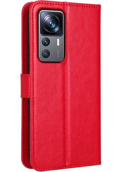 Xiaomi Mi 12T Için Kordonlu Deri Cüzdan Telefon Kılıfı (Yurt Dışından) fırsatları