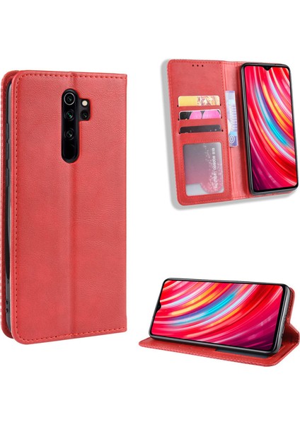 Xiaomi Redmi Note 8 Pro Cüzdan Deri Flip Telefon Kılıfı (Yurt Dışından)