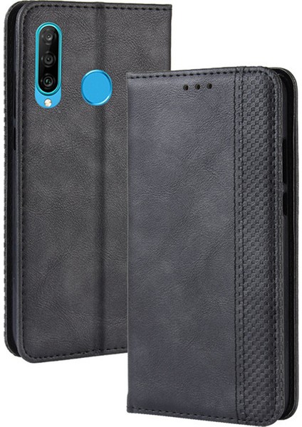 Huawei Honor 20I Cüzdan Deri Flip Telefon Kılıfı (Yurt Dışından)