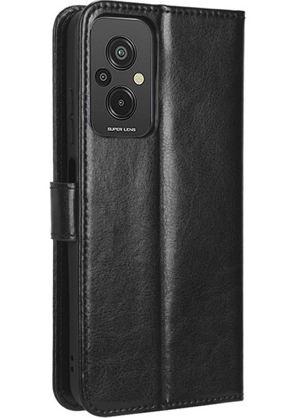 Xiaomi Redmi 11 Prime 5g Için Kordonlu Deri Cüzdan Telefon Kılıfı (Yurt Dışından)