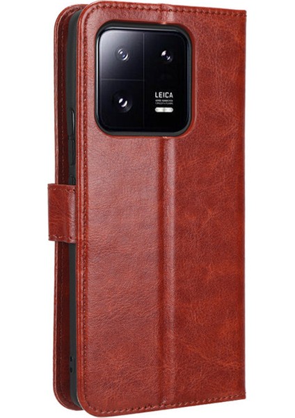 Xiaomi Mi 13 Için Kordonlu Deri Cüzdan Telefon Kılıfı (Yurt Dışından) fırsatları