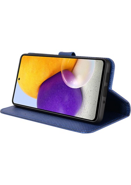 Samsung Galaxy A73 Kart Yuvalı Deri Cüzdan Telefon Kılıfı (Yurt Dışından)