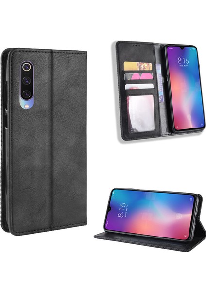 Xiaomi Mi 9 Se Cüzdan Deri Flip Telefon Kılıfı (Yurt Dışından)