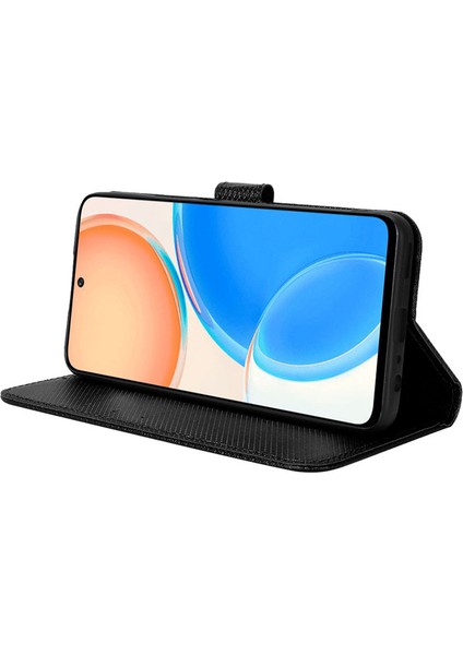 Huawei Honor X7 Kart Yuvalı Deri Cüzdan Telefon Kılıfı (Yurt Dışından)