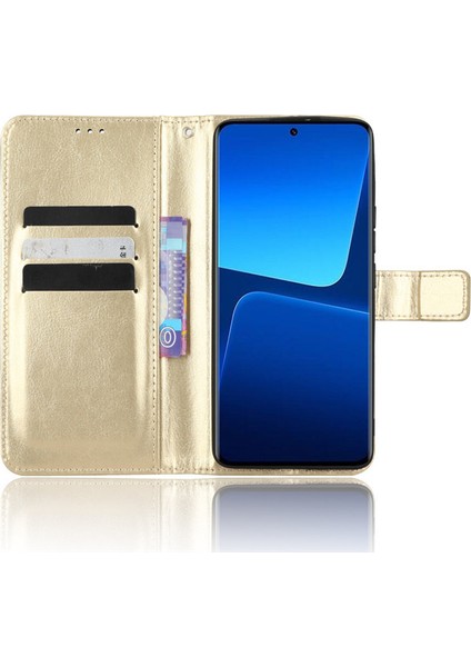 Xiaomi Mi 13 Için Kordonlu Deri Cüzdan Telefon Kılıfı (Yurt Dışından) fiyatları