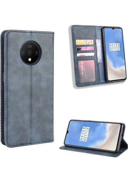 Oneplus 7t Pro Cüzdan Deri Flip Telefon Kılıfı (Yurt Dışından)