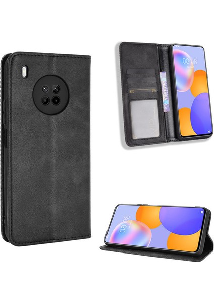 Huawei Y9A Cüzdan Deri Flip Telefon Kılıfı (Yurt Dışından)
