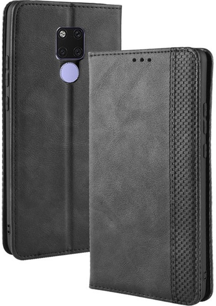 Huawei Mate 20 Cüzdan Deri Flip Telefon Kılıfı (Yurt Dışından)