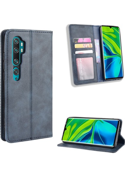 Xiaomi Mi Note 10 Pro Cüzdan Deri Flip Telefon Kılıfı (Yurt Dışından)