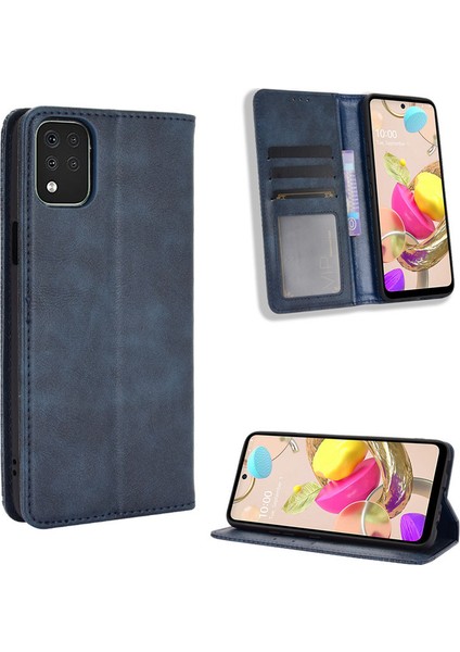 Lg K42 Cüzdan Deri Flip Telefon Kılıfı (Yurt Dışından)