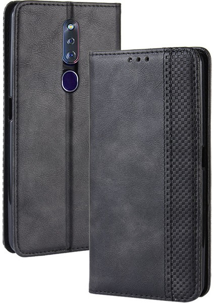 Oppo F11 Pro Cüzdan Deri Flip Telefon Kılıfı (Yurt Dışından)