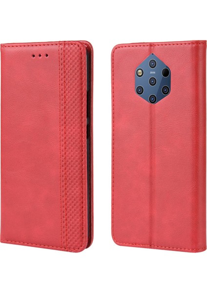 Nokia 9 Pureview Cüzdan Deri Flip Telefon Kılıfı (Yurt Dışından)