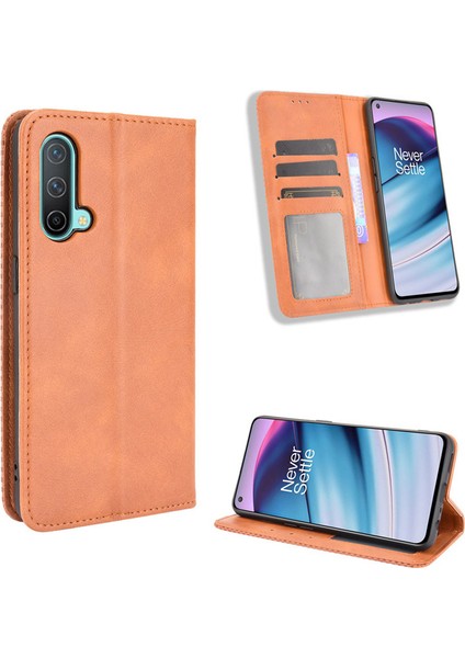 Oneplus Nord Ce 5g Cüzdan Deri Flip Telefon Kılıfı (Yurt Dışından)