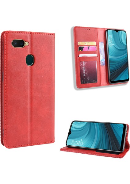 Oppo A12 Cüzdan Deri Flip Telefon Kılıfı (Yurt Dışından)