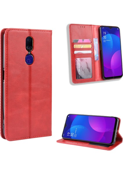 Oppo A9X Cüzdan Deri Flip Telefon Kılıfı (Yurt Dışından)