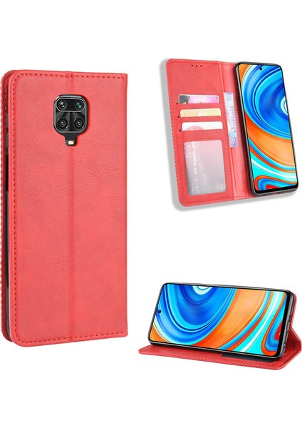 Xiaomi Redmi Note 9s Cüzdan Deri Flip Telefon Kılıfı (Yurt Dışından)