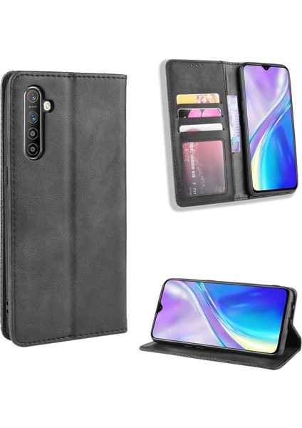 Oppo Realme X2 Cüzdan Deri Flip Telefon Kılıfı (Yurt Dışından)