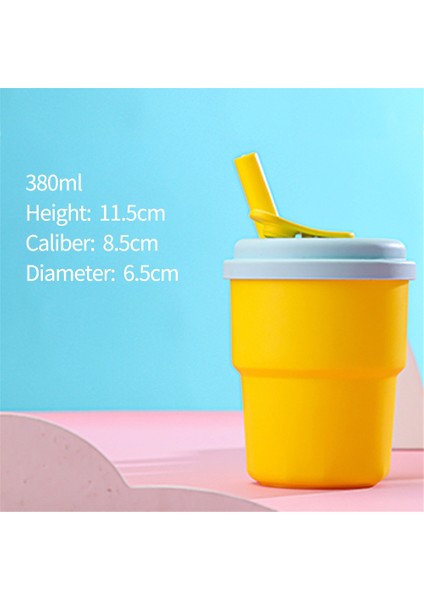 Tam Plastik Bardak, Su Bardak, Taşınabilir, Mühürlenmiş, Yaratıcı ve Taşınabilir Bardak (Yurt Dışından)