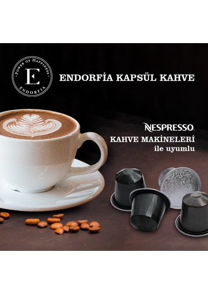 Nespresso Uyumlu Kapsül Kahve 40 Adet Müdavim Paketi