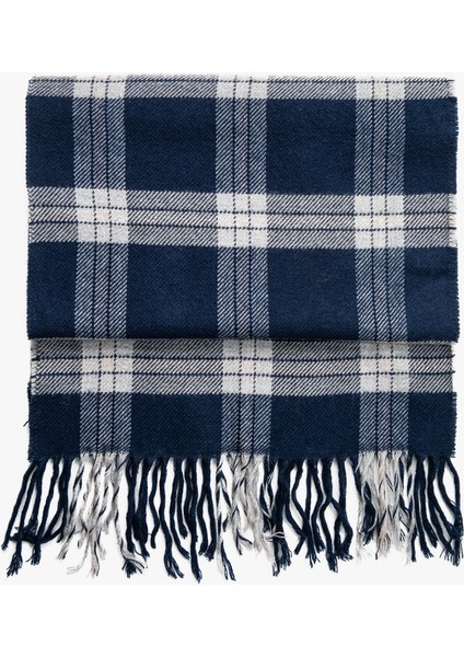 Ekoseli Atkı Püskül Detaylı Yumuşak Dokulu fiyatları