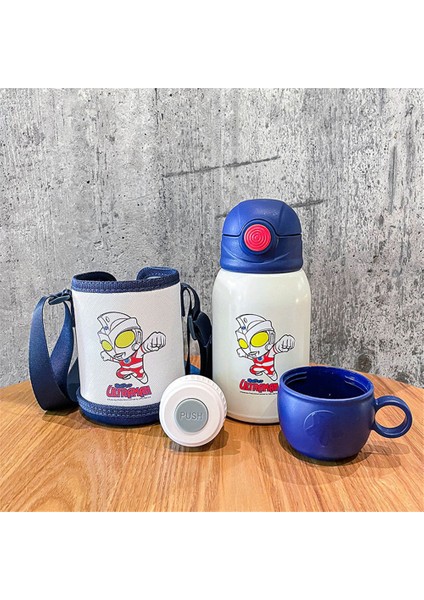 Çocuklar Su Kupası Kızları Plastik Kupası Yüksek Temperature Resistant Cut Network Red Straw Kupası 657ML (Yurt Dışından)