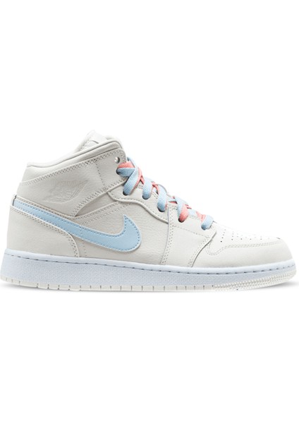 Jordan 1 Midmulti-Color Swoosh Phantom Sneaker Kadın Ayakkabı