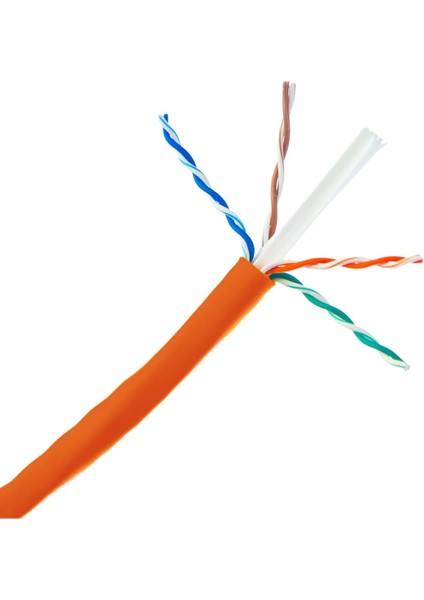 45 Metre Nexans Cat 6 Utp 4/23AWG Halogen Free U/utp Lszh Data Kablo