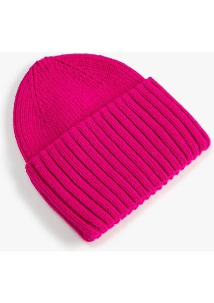 Lastikli Örgü Bere Kenarları Geniş Katlı fiyatları