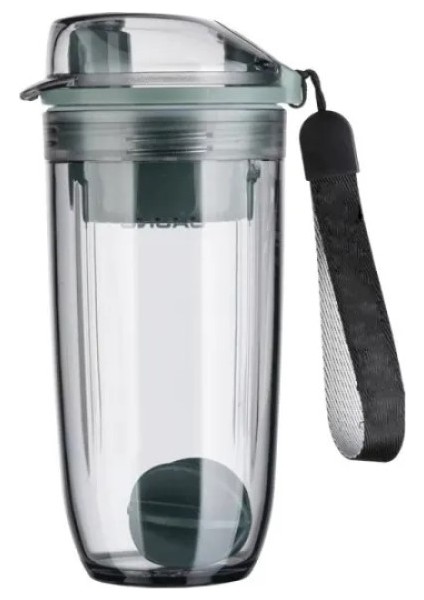 Kup Spor Fitness Su Kupası Dışarıdaki Portable Milk Shake Kupası (Yurt Dışından)