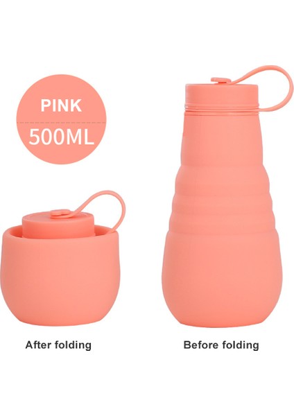 Büyük Kapasitet Yaratıcı Silikon Su Fincanı (Yurt Dışından)