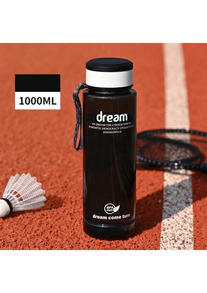 Erkekler ve Kadınlar Için Basit Plastik Su Fincanı Dışarıdaki Spor Taşınabilir Su Fincanı (Yurt Dışından)