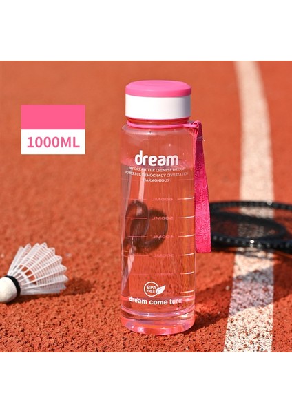 Erkekler ve Kadınlar Için Basit Plastik Su Fincanı Dışarıdaki Spor Taşınabilir Su Fincanı (Yurt Dışından)