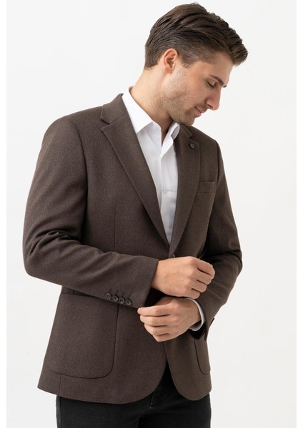 Sesto San Giovanni C3013 Regular Fit 6 Drop Pamuklu Ceket Desenli fırsatları