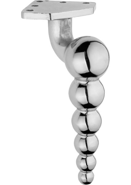 Galaksi Metal Ayak Krom Koltuk Ayağı Komidin Tv Ünitesi Ayağı 21 cm 1 Adet