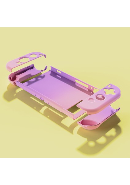 Nintendo Switch Için Takılabilir Kılıf - Nintendo Switch ve Joy-Con Denetleyicisi Için 3'ü 1 Arada Koruyucu Kapak Kılıfı (Yurt Dışından)