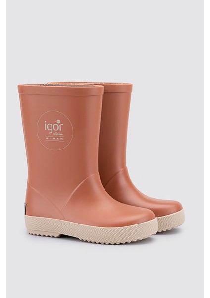 Splash Dk Erkek Bebek Su Geçirmez Yağmur Kar Çizmesi W10292 Taba - Bej