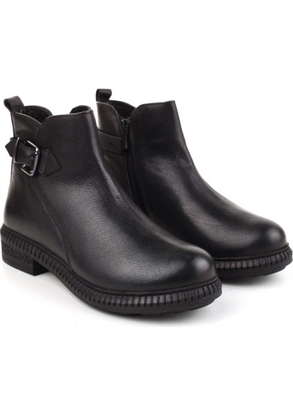 20913-1 Termo Taban Deri Günlük Kadın Bot