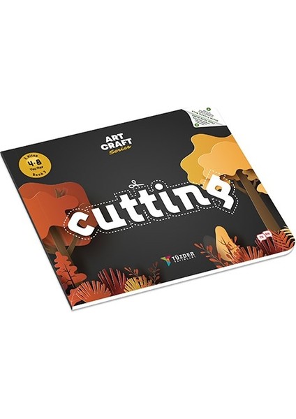 ART CRAFT-El Becerileri Seti | 4-8 Yaş | 5 Kitap | (Origami-Kirigami-Cutting-Quiling-Ayatori) | TÜZDER Eğitim Metodu ile Hazırlanmış | Uluslararası Standartlarda | Türkçe-İngilizce