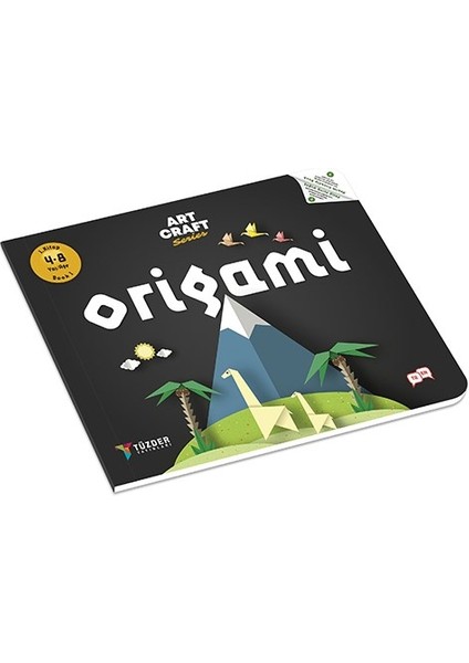 ART CRAFT-El Becerileri Seti | 4-8 Yaş | 5 Kitap | (Origami-Kirigami-Cutting-Quiling-Ayatori) | TÜZDER Eğitim Metodu ile Hazırlanmış | Uluslararası Standartlarda | Türkçe-İngilizce